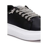 Jaxen Rhinestones Lace Up Sneakers