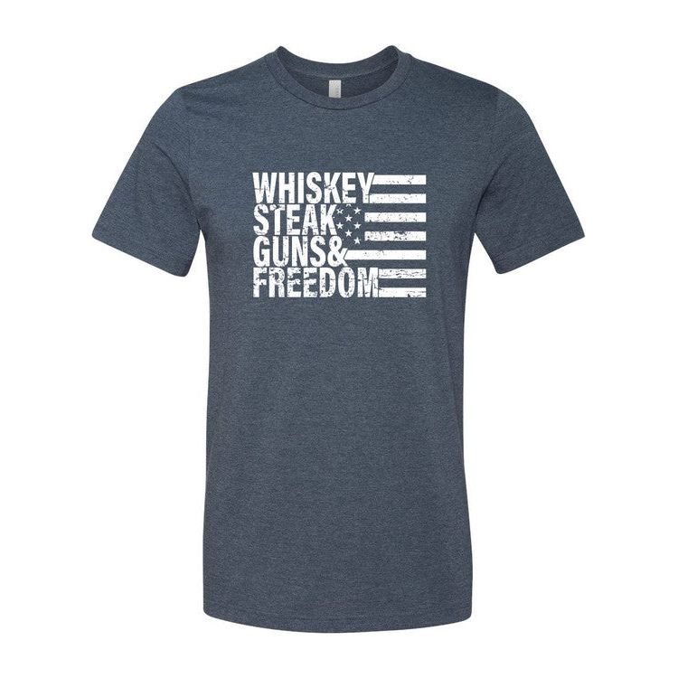 Whiskey Steak Guns & Freedom Tee