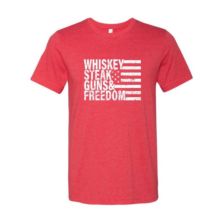 Whiskey Steak Guns & Freedom Tee