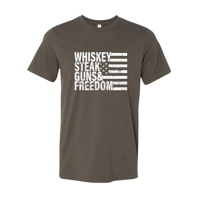 Whiskey Steak Guns & Freedom Tee