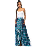 MAXI SKIRT- BLUE