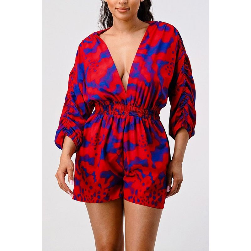 Passionate for you casual long sleeve romper