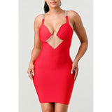 HOLIDAY SEXY BANDAGE DRESS