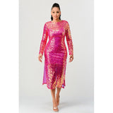 SEQUIN GLAMOUR MAXII DRESS