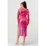 SEQUIN GLAMOUR MAXII DRESS