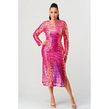 SEQUIN GLAMOUR MAXII DRESS