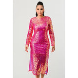 SEQUIN GLAMOUR MAXII DRESS