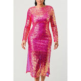 SEQUIN GLAMOUR MAXII DRESS