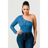 ATHINA DENIM BODYSUIT