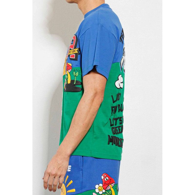 Think Green Cut & Sew Graphic Tee