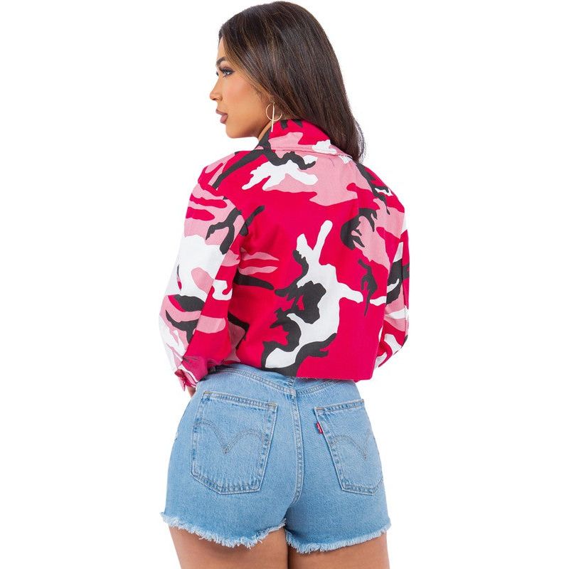 SEXY FASHION CAMO JACKETS