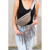 Nora Removable Fringe Crossbody Sling - Spicie's Boutique