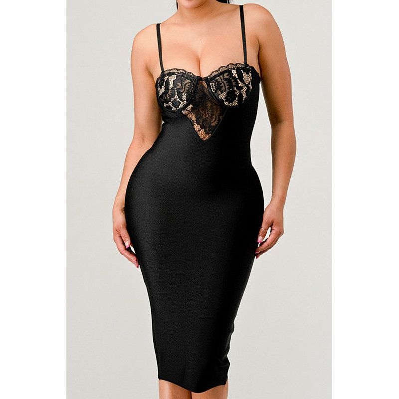 HOLIDAY COLLECTION COCKTAIL HOUR MIDI DRESS