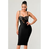 HOLIDAY COLLECTION COCKTAIL HOUR MIDI DRESS