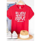 Valentine's Day All You Need Love Tacos Tee