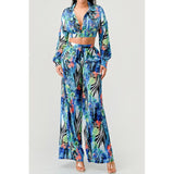 Tropical Mirage Palazzo Set