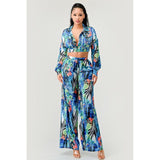 Tropical Mirage Palazzo Set