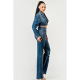 Cool Chick Denim Pant Set