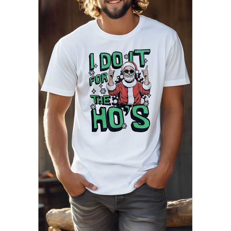 I Do It for the Ho's Christmas Unisex Graphic Tee