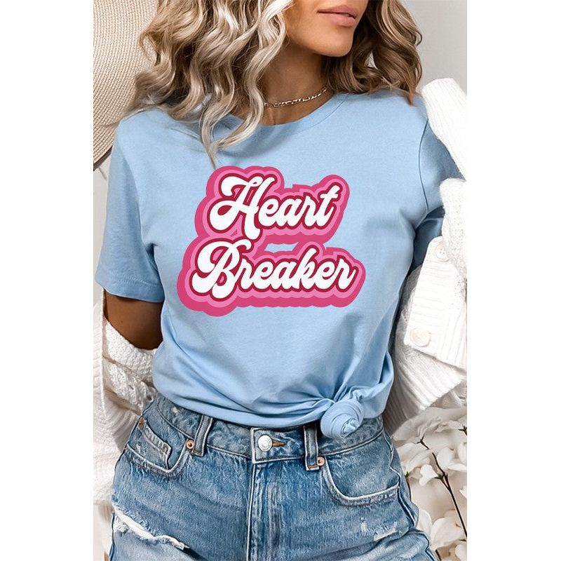 Valentine's Day Heart Breaker Graphic Tee