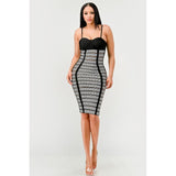 Maze Enigma Bodycon Dress