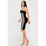 Maze Enigma Bodycon Dress