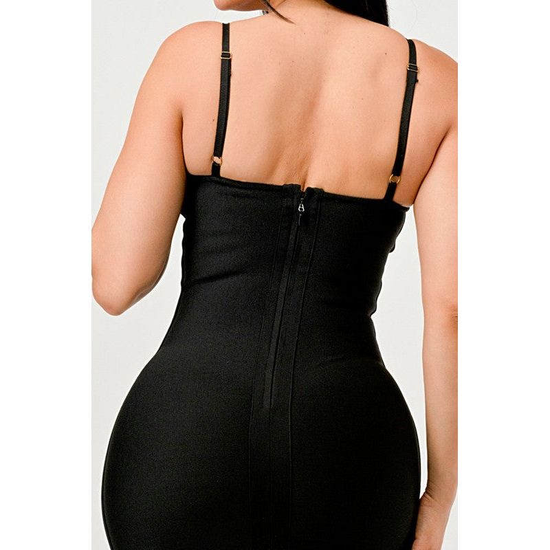 Maze Enigma Bodycon Dress