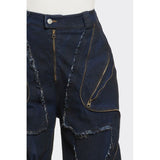 Urban Nomad Distressed Cargo Jeans