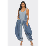 Denim Patchwork Harlem Jumpsuit