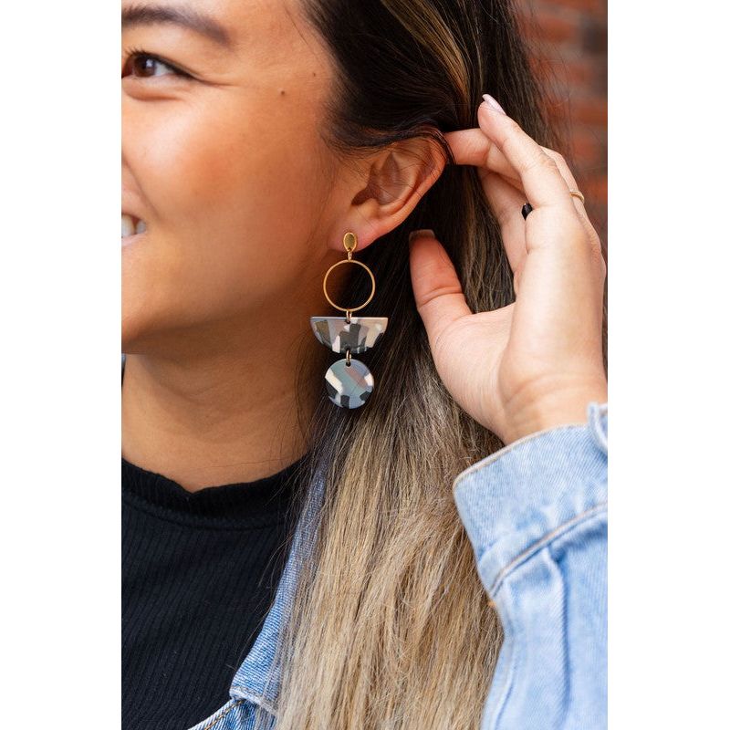 Wren Earrings - Camo