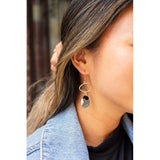 Quinn Earrings - Camo