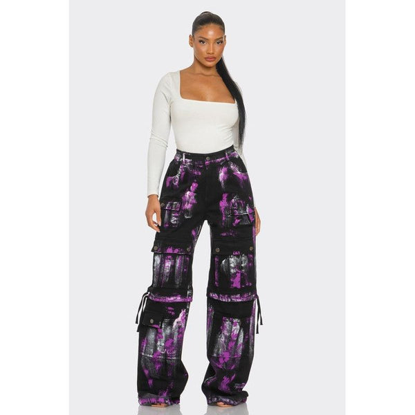 Urban Graffiti Cargo Pants