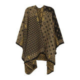 Geometric Pattern Poncho