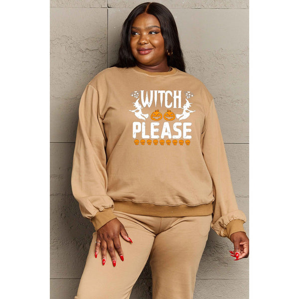 WITCH PLEASE Graphic Sweatshirt