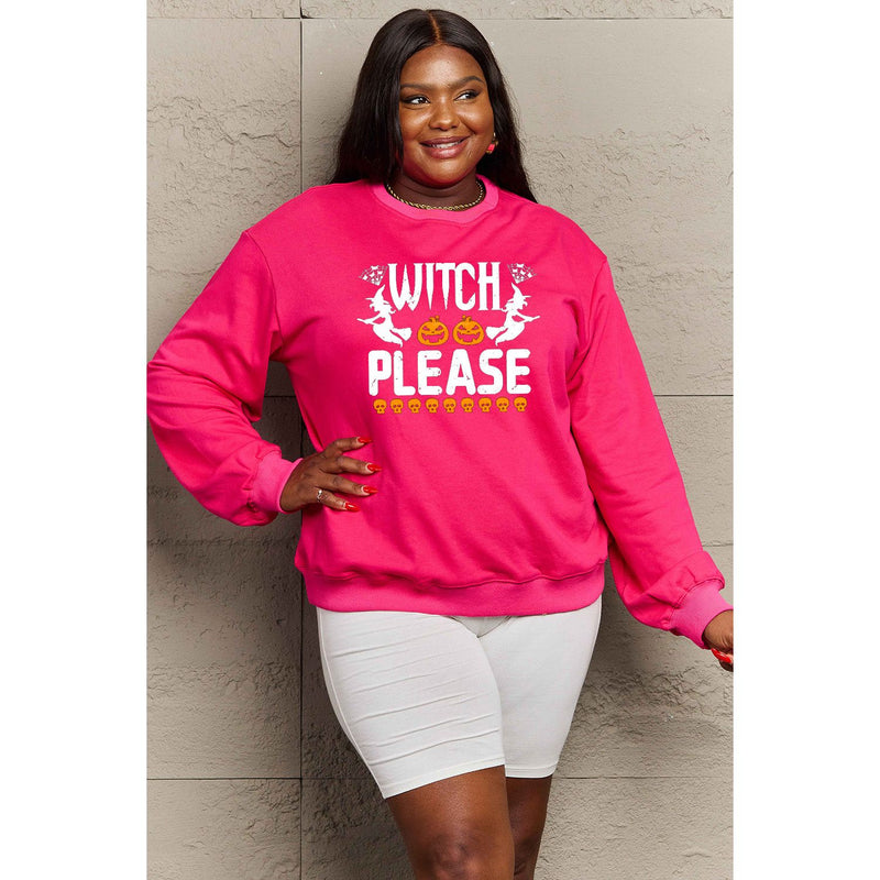 WITCH PLEASE Graphic Sweatshirt