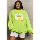 WITCH PLEASE Graphic Sweatshirt